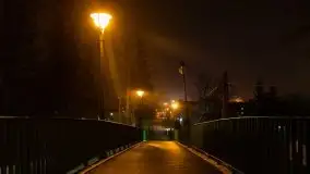 Świąteczny nocny Pisz, grudzień 2020 r. - zdjęcie 6