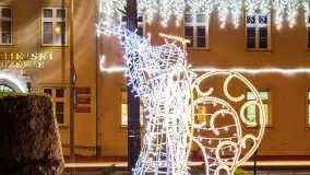 Nocne i mocno świąteczne Węgorzewo, grudzień 2020 r. - zdjęcie 25