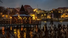 Nocny i świąteczny Kętrzyn, grudzień 2020 r.