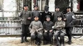 Przedwojenne pokolorowane zdjęcia Mikołajek (Nikolaiken) - zdjęcie 27