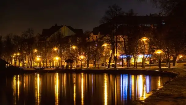 Zdjęcia nocne Ełku - zdjęcie 1