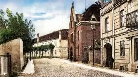 Przedwojenne pokolorowane zdjęcia Węgorzewa (Angerburg) - zdjęcie 24