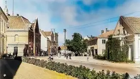 Przedwojenne pokolorowane zdjęcia Węgorzewa (Angerburg) - zdjęcie 36