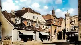 Przedwojenne pokolorowane zdjęcia Węgorzewa (Angerburg) - zdjęcie 41