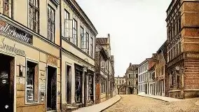 Przedwojenne pokolorowane zdjęcia Węgorzewa (Angerburg) - zdjęcie 26