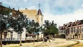 Przedwojenne pokolorowane zdjęcia Węgorzewa (Angerburg) - zdjęcie 48