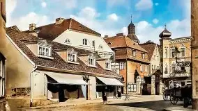 Przedwojenne pokolorowane zdjęcia Węgorzewa (Angerburg) - zdjęcie 68