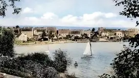 Przedwojenne pokolorowane zdjęcia Rynu (Rhein) - zdjęcie 1