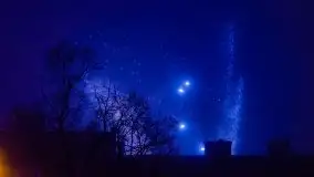 Mglista noc Sylwestrowa w Giżycku - zdjęcie 1