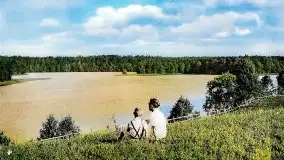 Przedwojenne i pokolorowane zdjęcia Rucianego Nidy (Rudczanny, Niedersee) - zdjęcie 64