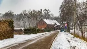 Zimowa szarówka w Rucianem-Nidzie - zdjęcie 22