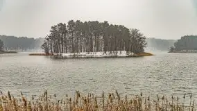 Zimowa szarówka w Rucianem-Nidzie - zdjęcie 26