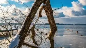 Zimowy Dargin i port Nowy Harsz - zdjęcie 23