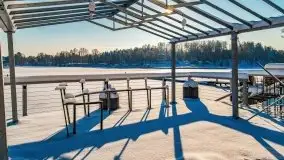 Stanica Wodna Stranda w zimowej scenerii - zdjęcie 26