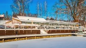 Stanica Wodna Stranda w zimowej scenerii - zdjęcie 17