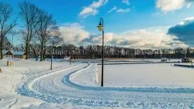 Port w Sztynorcie w zimowej scenerii, styczeń 2021 r. - zdjęcie 6