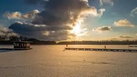 Port w Sztynorcie w zimowej scenerii, styczeń 2021 r. - zdjęcie 50