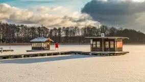 Port w Sztynorcie w zimowej scenerii, styczeń 2021 r. - zdjęcie 51