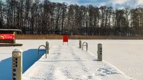 Port w Sztynorcie w zimowej scenerii, styczeń 2021 r. - zdjęcie 54