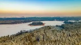 Zimowe Wydminy przed zachodem słońca, styczeń 2021 r. - zdjęcie 38