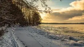Kolejna dawka pięknej, mazurskiej zimy przy jez. Dargin - zdjęcie 17