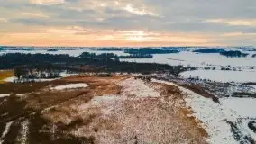 Zachód słońca w okolicach zimowych Kruklanek - zdjęcie 19