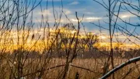 Zachód słońca w okolicach zimowych Kruklanek - zdjęcie 10