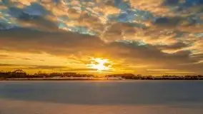 Zachód słońca w okolicach zimowych Kruklanek - zdjęcie 3