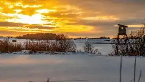 Zachód słońca w okolicach zimowych Kruklanek - zdjęcie 63