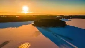 Zachód słońca w okolicach Starych Juch, 02.2021 - zdjęcie 60