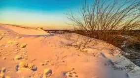 Zachód słońca w okolicach Starych Juch, 02.2021 - zdjęcie 34