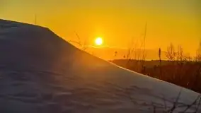 Zachód słońca w okolicach Starych Juch, 02.2021 - zdjęcie 48