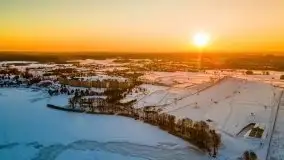 Zimowe Mikołajki skąpane w zachodzącym słońcu, 02.2021 - zdjęcie 55