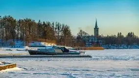 Zimowe Mikołajki skąpane w zachodzącym słońcu, 02.2021 - zdjęcie 18