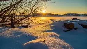 Zimowe Mikołajki skąpane w zachodzącym słońcu, 02.2021 - zdjęcie 50