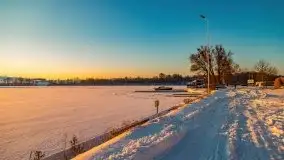 Zimowe Mikołajki skąpane w zachodzącym słońcu, 02.2021 - zdjęcie 49