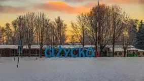 Wschód słońca w Giżycku w zimowej oprawie, 02.2021 - zdjęcie 22