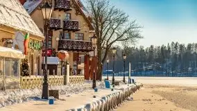 Mikołajki w zimowej scenerii, luty 2021 r. - zdjęcie 77