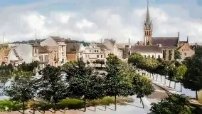 Przedwojenne pokolorowane zdjęcia Kętrzyna (Rastenburg) - zdjęcie 139