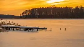 Zachód słońca Pierkunowo i okolice, luty 2021 - zdjęcie 82