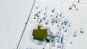 Fotorelacja z rzeźbienia w lodzie w Giżycku - zdjęcie 63