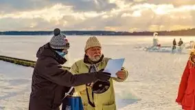 Fotorelacja z rzeźbienia w lodzie w Giżycku - zdjęcie 62