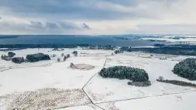 Okolice Kleszczewa w zimowej scenerii, styczeń 2021 - zdjęcie 9