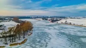 Zachód słońca nad jeziorem Niegocin, luty 2021 - zdjęcie 34
