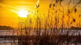 Zachód słońca nad jeziorem Kruklin, luty 2021 - zdjęcie 23