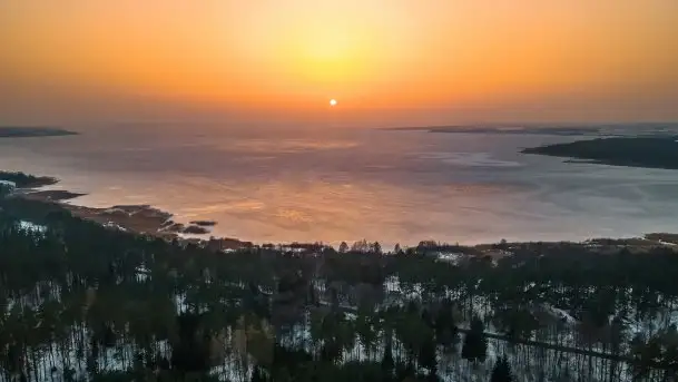 Zimowe Śniardwy i Okartowo, luty 2021 r.