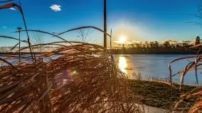 Zimowy wieczór i zachód słońca w Rynie, luty 2021 - zdjęcie 26