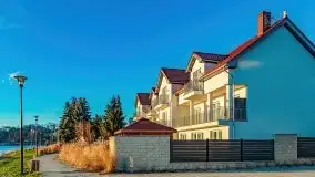 Zimowy wieczór i zachód słońca w Rynie, luty 2021 - zdjęcie 19