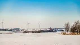 Zimowa sceneria okolic Kętrzyna, luty 2021 - zdjęcie 7