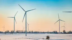 Zimowa sceneria okolic Kętrzyna, luty 2021 - zdjęcie 2